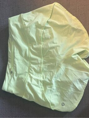 lululemon athletica Light Green Athletic Shorts